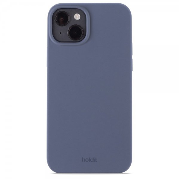 holdit iPhone 15 Plus Silikonikuori Pacific Blue