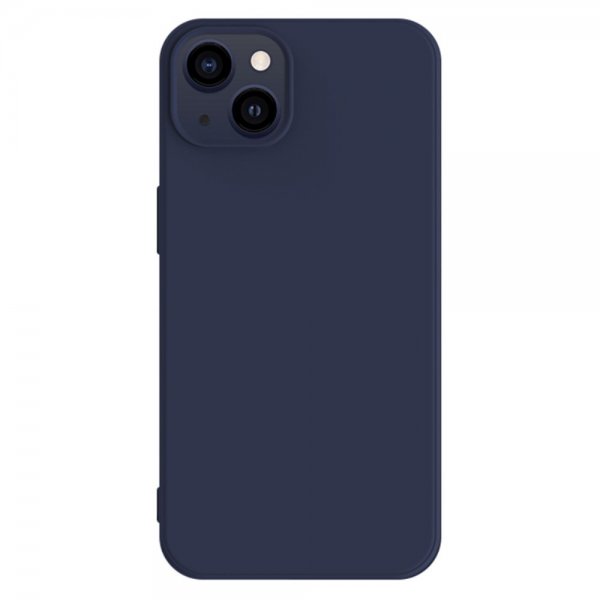 X-Level iPhone 15 Plus -kuori silikonitekstuuri, sininen