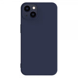 X-Level iPhone 15 Plus -kuori silikonitekstuuri, sininen