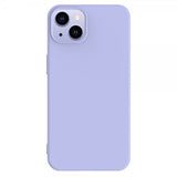 X-Level iPhone 15 Plus Kuori Silikonitekstuuri Violetti