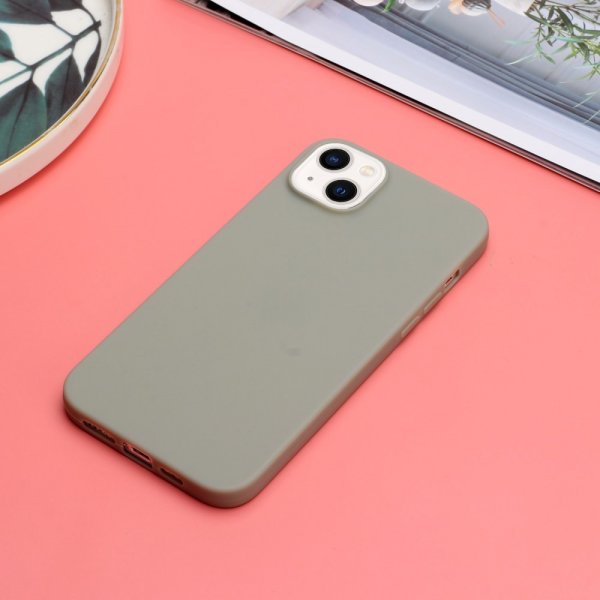 iPhone 15 Plus Suojakuori TPU Harmaa