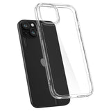 Spigen iPhone 15 Plus Ultra Hybrid Crystal Clear -suojakuori