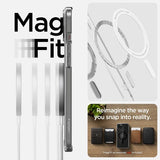 Spigen iPhone 15 Plus Suojakuori Ultra Hybrid MagFit Musta