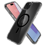 Spigen iPhone 15 Plus Suojakuori Ultra Hybrid MagFit Musta