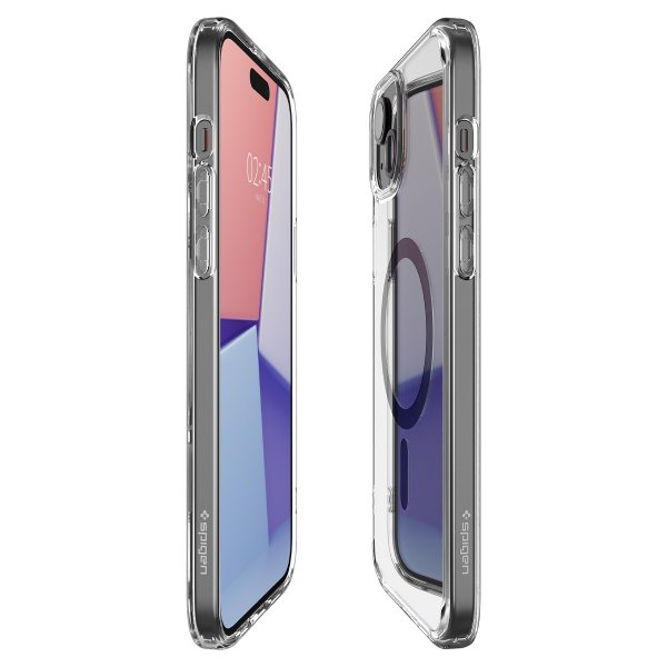 Spigen iPhone 15 Plus Suojakuori Ultra Hybrid MagFit Musta