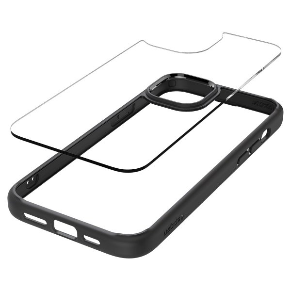Spigen iPhone 15 Plus Suojakuori Ultra Hybrid Mattamusta