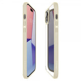 Spigen iPhone 15 Plus -kuori Ultra Hybrid Mute Beige