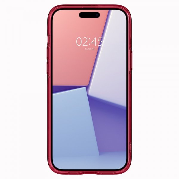 Spigen iPhone 15 Plus Suojakuori Ultra Hybrid Red Crystal