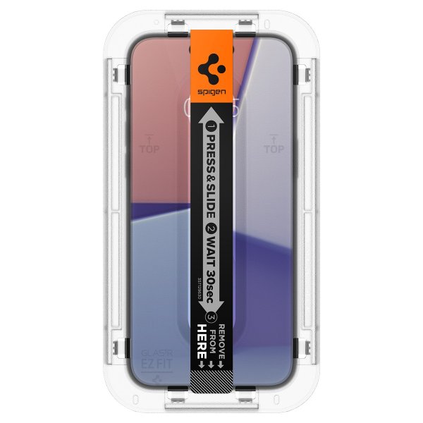 Spigen iPhone 15 Plus/iPhone 16 Plus -näytönsuoja GLAS.tR EZ Fit 2-pack