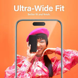 PanzerGlass iPhone 15 Plus näytönsuoja Ultra-Wide Fit EasyAligner