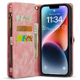 CaseMe iPhone 15 Pro Kotelo 008 Series Irrotettava Kuori Ruusunpunainen