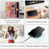 CaseMe iPhone 15 Pro Kotelo 008 Series Irrotettava Kuori Ruusunpunainen