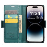 CaseMe iPhone 15 Pro -suojakuori 023 Series Vihreä