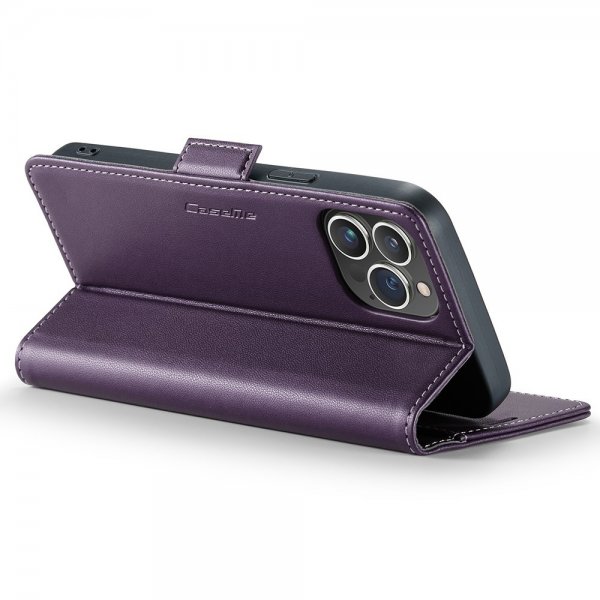 CaseMe iPhone 15 Pro -kotelo 023 Series Violetti