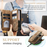 CaseMe iPhone 15 Pro -suojakuori C30 Series Ruskea
