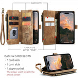 CaseMe iPhone 15 Pro -suojakuori C30 Series Ruskea