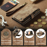 CaseMe iPhone 15 Pro -suojakuori C30 Series Ruskea