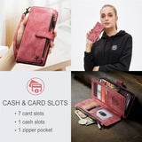 CaseMe iPhone 15 Pro -suojakuori C30 Series Punainen