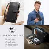 CaseMe iPhone 15 Pro -suojakuori, C30-sarja, musta