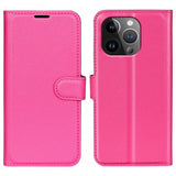 iPhone 15 Pro Litsi Magenta -kotelo