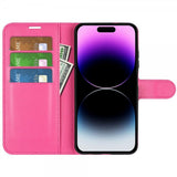 iPhone 15 Pro Litsi Magenta -kotelo
