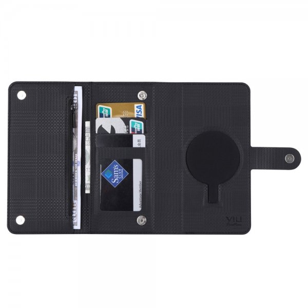 VILI iPhone 15 Pro -kotelo irrotettavalla kuorella GHB Series MagSafe, musta