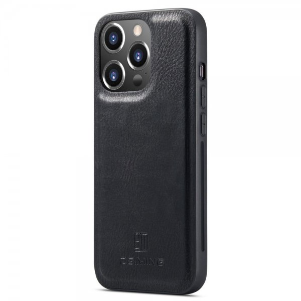Dg.Ming iPhone 15 Pro -suojakuori irrotettavalla kuorella, musta