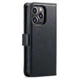 Dg.Ming iPhone 15 Pro -suojakuori irrotettavalla kuorella, musta