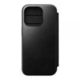 Nomad iPhone 15 Pro -suojakuori Modern Leather Folio Horween Musta
