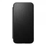 Nomad iPhone 15 Pro -kotelo Modern Leather Folio, musta