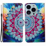iPhone 15 Pro -suojakuori kuviolla: Mandala
