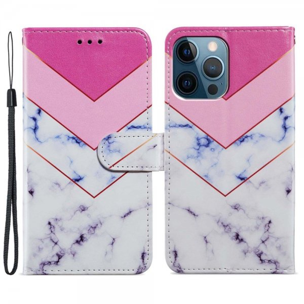 iPhone 15 Pro Kotelo Kuosi Valkoinen Marmori