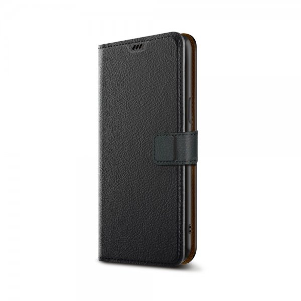 Xqisit iPhone 15 Pro -lompakkokotelo Slim Wallet Selection, musta