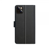 Xqisit iPhone 15 Pro -lompakkokotelo Slim Wallet Selection, musta