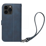 Spigen iPhone 15 Pro -kotelo Wallet S Pro Navy