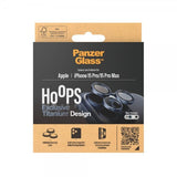 PanzerGlass iPhone 15 Pro/iPhone 15 Pro Max Kameran suoja Hoops Blue Titanium
