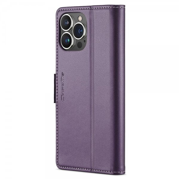 CaseMe iPhone 15 Pro Max -kotelo 023 Series Violetti