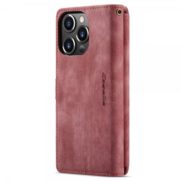 CaseMe iPhone 15 Pro Max -suojakotelo, C30 Series, punainen