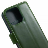 Nordic Covers iPhone 15 Pro Max - Essential nahkakotelo, Juniper Green