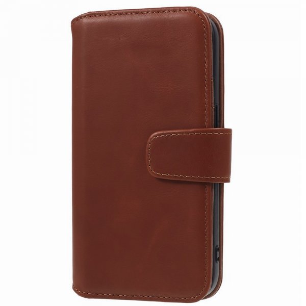Nordic Covers iPhone 15 Pro Max -kotelo, Essential Leather, Maple Brown