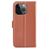 iPhone 15 Pro Max Litsi Ruskea Kotelo