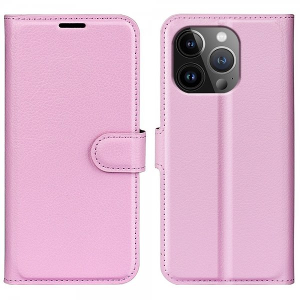 iPhone 15 Pro Max Kuori Litsi Pinkki