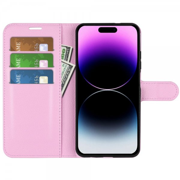 iPhone 15 Pro Max Kuori Litsi Pinkki