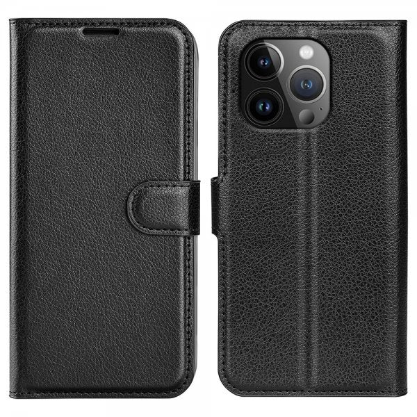 iPhone 15 Pro Max Kuori Litsi Musta