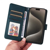 Betopnice iPhone 15 Pro Max Kotelo irrotettavalla kuorella 005 Sininen