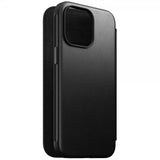 Nomad iPhone 15 Pro Max -kotelo Modern Leather Folio, musta