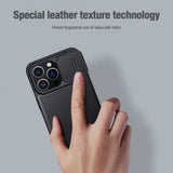 Nillkin iPhone 15 Pro Max Fodral Qin Pro Series Sininen