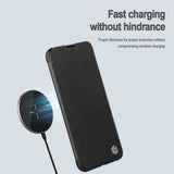 Nillkin iPhone 15 Pro Max Suojakuori Qin Pro Series Vihreä