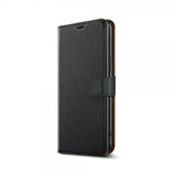 Xqisit iPhone 15 Pro Max -lompakkokotelo, Slim Wallet Selection, musta