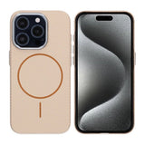 iPhone 15 Pro Max Kuori Hiilikuitukuvio MagSafe Kulta